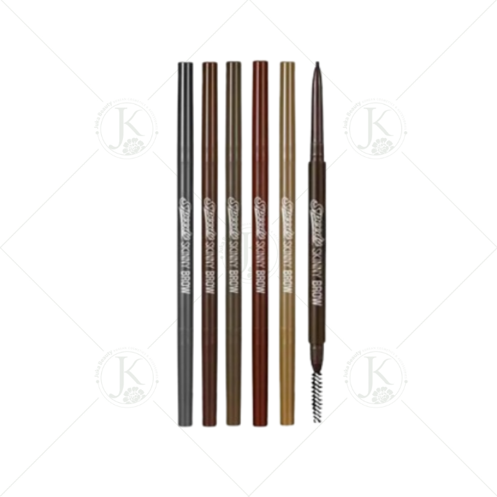  Chì Kẻ Mày 2 Đầu Peripera Speedy Skinny Brow 0.05 g 