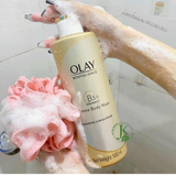  [BẢN THÁI] Sữa Tắm Trắng Da Olay Body Science Vitamin C + B3 Creme Body Wash 500g 