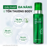  Xịt Mờ Thâm Mụn, Giảm Viêm Nang Lông Body Derladie Herbal Extract Body Solution Mist 150ml 