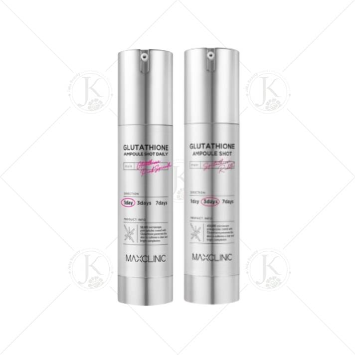  Tinh Chất Vi Kim Dưỡng Trắng, Cải Thiện Nếp Nhăn Maxclinic Glutathione Ampoule Shot 50ml 