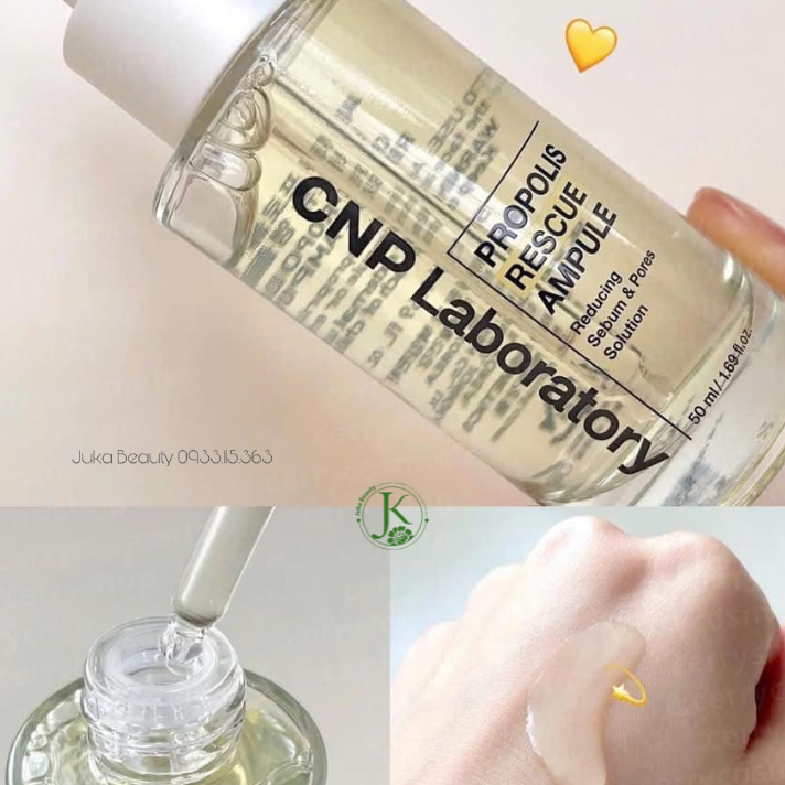  Tinh Chất Keo Ong Cho Da Dầu Mụn CNP Laboratory Propolis RESCUE Ampule 5ml/50ml 