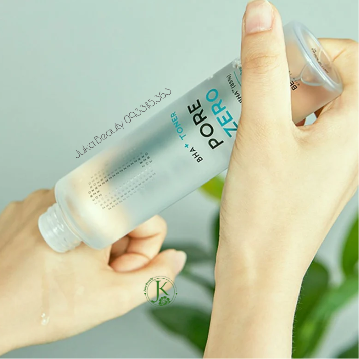  Nước Hoa Hồng Be The Skin Giảm Mụn, Se Khít Lỗ Châ Lông Be The Skin BHA + PORE ZERO Toner 150ml 