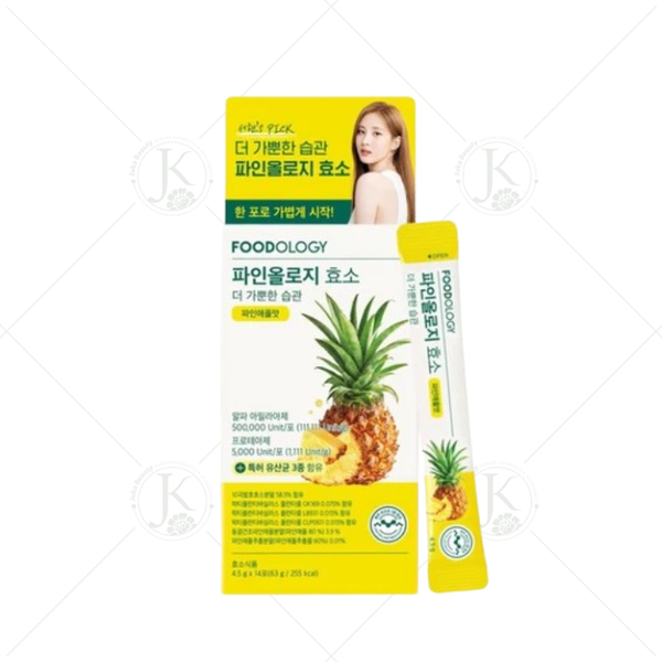  Men Vi Sinh Dứa Foodology Pineology Enzyme 14 gói 