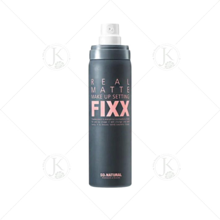  Xịt Khóa Nền Kiềm Dầu So Natural Real Matte Make Up Setting Fixx 75ml 