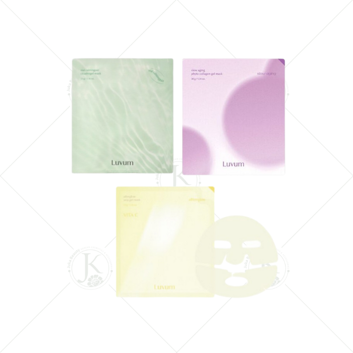 Mặt Nạ Thạch Dưỡng Da Luvum Gel Mask 33g (1 miếng)