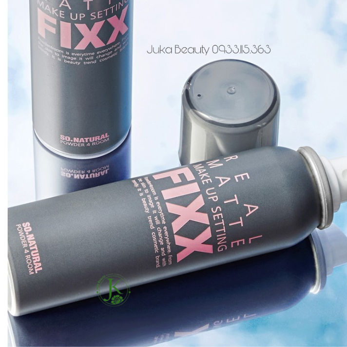  Xịt Khóa Nền Kiềm Dầu So Natural Real Matte Make Up Setting Fixx 75ml 