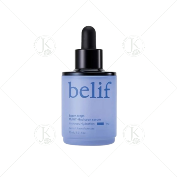  Tinh Chất Dưỡng Ẩm, Dịu Da Belif Super Drops Multi7 Hyaluron Serum 30ml 