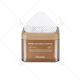  Miếng Bông Nâng Cơ, Chống Lão Hóa Mediheal Retinol Collagen Lifting Pad 180ml (100 miếng) 