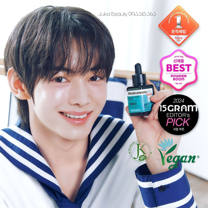  (TÁCH SET 40ml) Tinh Chất Giảm Thâm Đều Màu Da Mediheal Madecassoside Blemish Repair Serum 