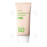  Kem Chống Nắng Nâng Tone Tự Nhiên, Kiềm Dầu Manyo Foundation Free Sun Cream SPF50+ PA++++ 50ml 