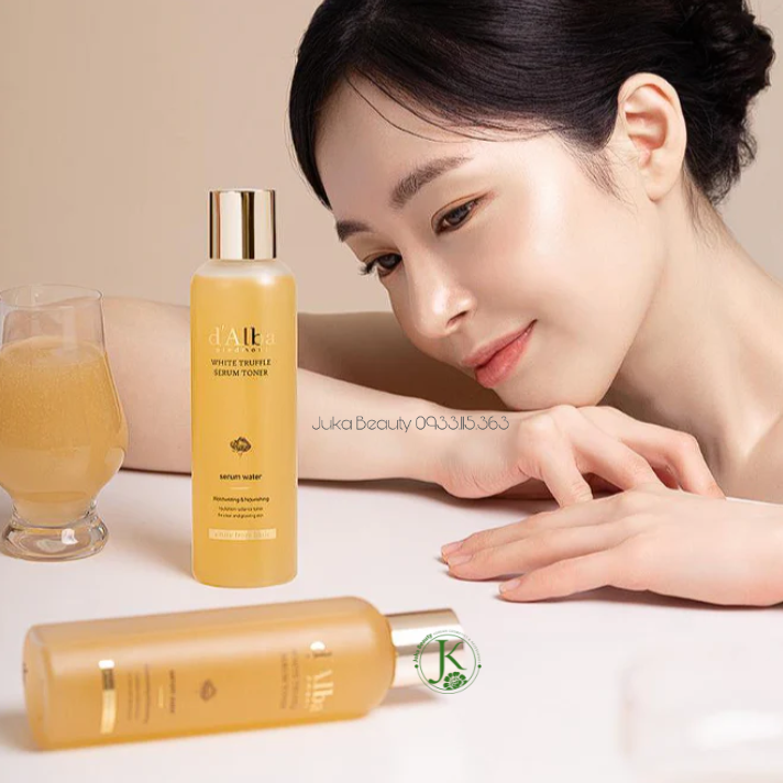  Nước Hoa Hồng Dưỡng Ẩm, Chống Lão Hóa d'Alba Vita Toning Serum Toner 180ml 