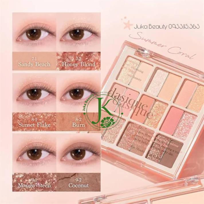  Phấn Mắt 18 Ô Dasique Shadow Palette 11g 