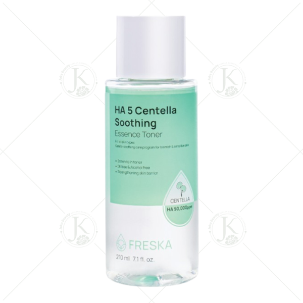  Nước Hoa Hồng Freska HA 5 Centella Soothing Essence Toner 210ml 