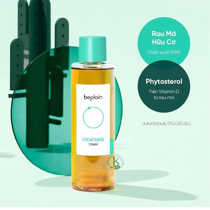  Nước Hoa Hồng Dịu Da Beplain Cicaterol Toner 200ml 
