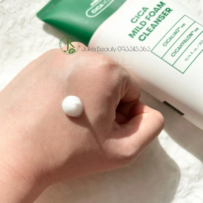  Sữa Rửa Mặt Dịu Da VT Cosmetics Cica Mild Foam Cleanser 300ml 
