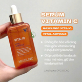  Tinh Chất Dưỡng Sáng, Mờ Thâm Maxclinic VITA 10 Vital Ampoule 100ml 