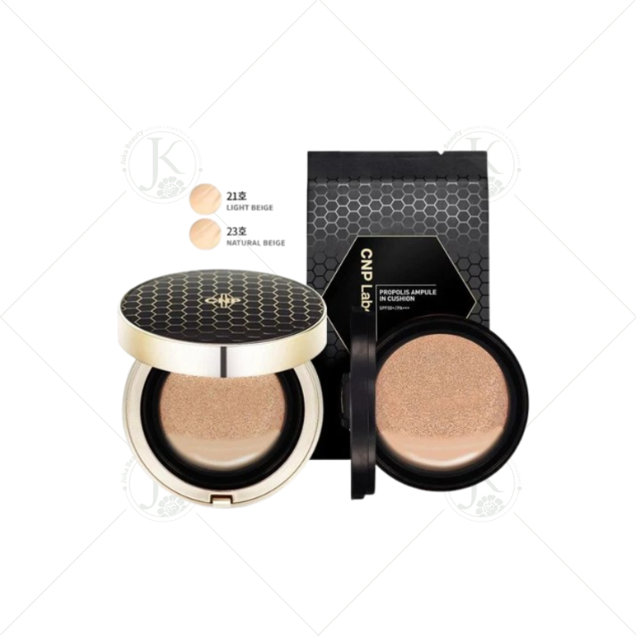(SALE) (KÈM LÕI) Phấn Nước Da Căng Bóng CNP Propolis Ampule In Cushion SPF50 PA 15g