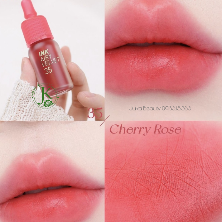  (Mẫu mới) Son Kem Lì Peripera Ink Airy Velvet 4g 