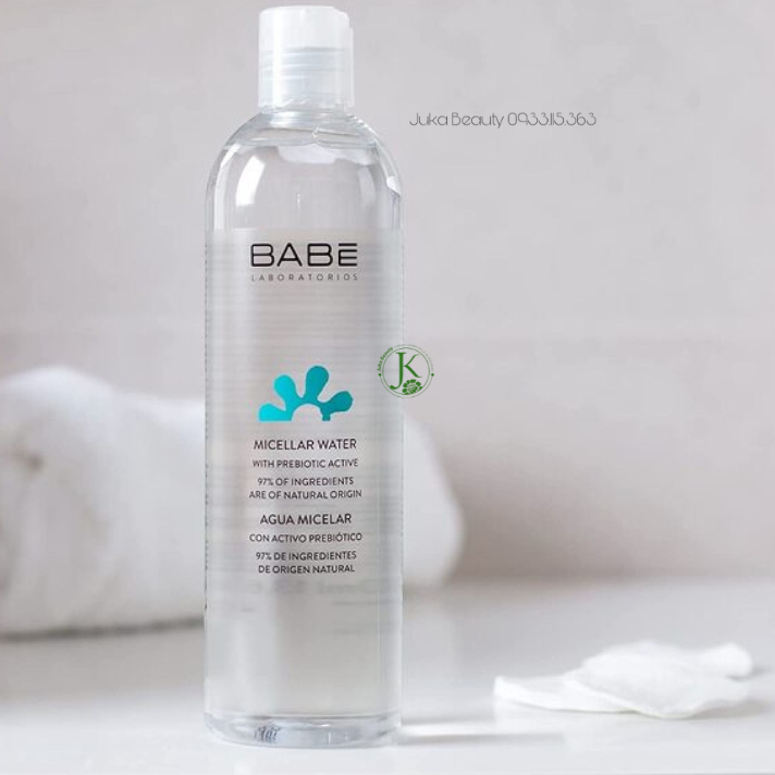  Nước Tẩy Trang Dịu Nhẹ Laboratorios Babe Agua Micelar/ Micellar Water 250ml 