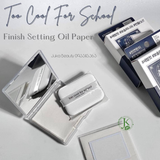  Giấy Thấm Dầu Too Cool For School Artclass By Rodin Finish Setting Oil Paper (50+50 tờ) 