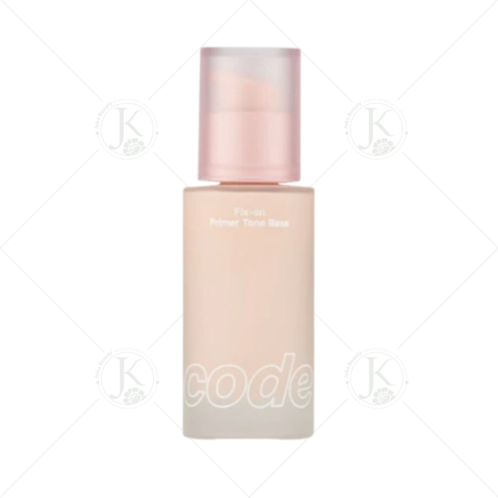 (HỒNG) Kem Lót Nâng Tone Chống Nắng Code Glokolor Fix On Primer TONE BASE SPF33 PA 30ml