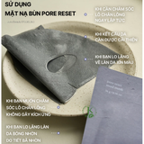 Mặt Nạ Bùn Kiềm Dầu, Giảm Mụn Luvum Pore Reset Mud Mask 16g (1 miếng) 