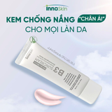  (XÁM) Kem Chống Nắng Nâng Tone Innoskin B3+ Suncream SPF50+ PA++++ 50g 