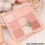  Phấn Mắt 9 Ô Dasique Shadow Palette 7g 