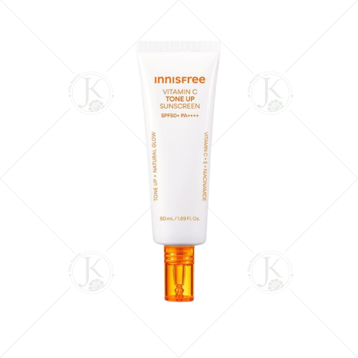 Kem Chống Nắng Nâng Tone Innisfree Vitamin C Tone Up Sunscreen SPF50+ PA++++ 50ml 