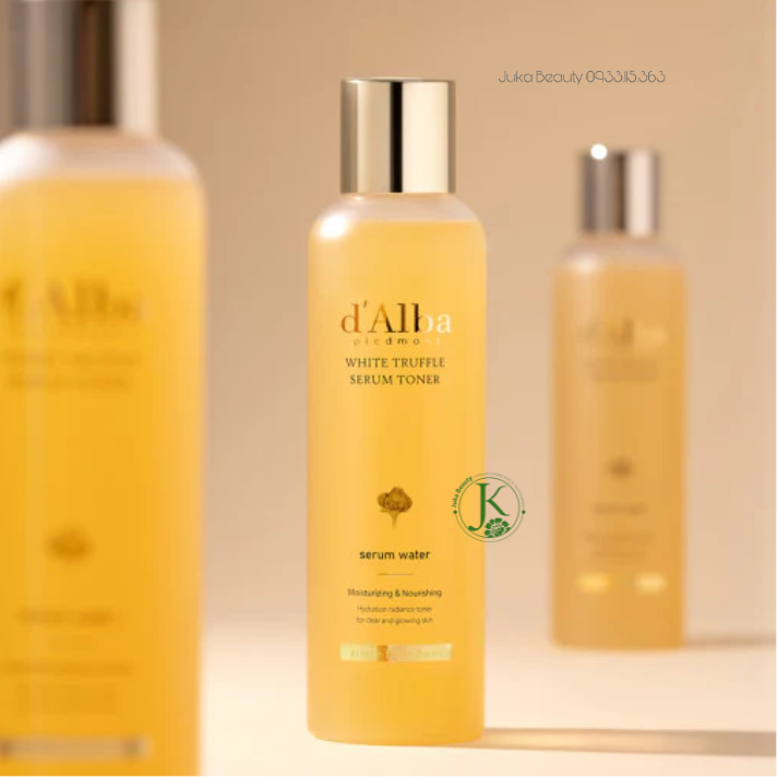  Nước Hoa Hồng Dưỡng Ẩm, Chống Lão Hóa d'Alba Vita Toning Serum Toner 180ml 