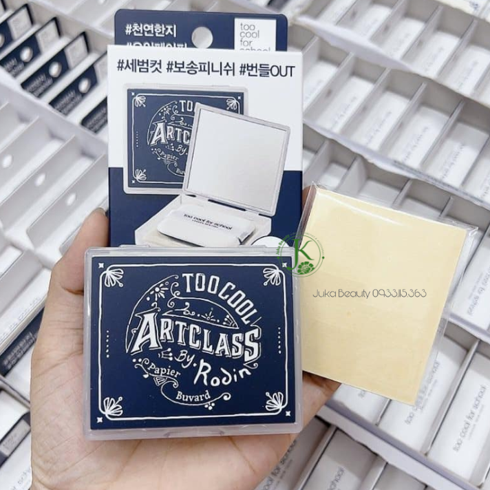  Giấy Thấm Dầu Too Cool For School Artclass By Rodin Finish Setting Oil Paper (50+50 tờ) 