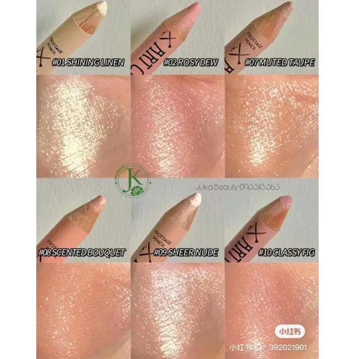  Chì Kẻ Viền Mắt Too Cool For School Artclass Frottage Pencil 