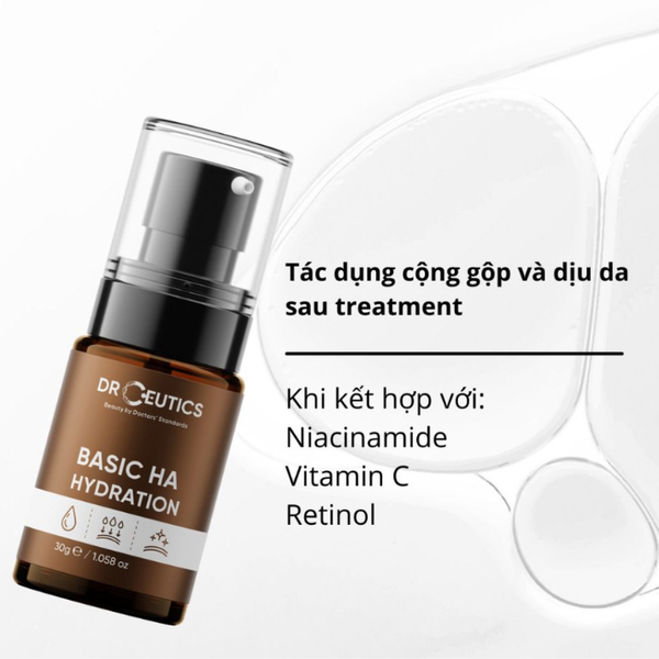  Tinh Chất Cấp Ẩm DRCEUTICS Basic HA Hydration 30g 