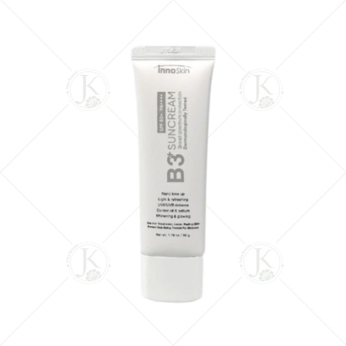  (XÁM) Kem Chống Nắng Nâng Tone Innoskin B3+ Suncream SPF50+ PA++++ 50g 