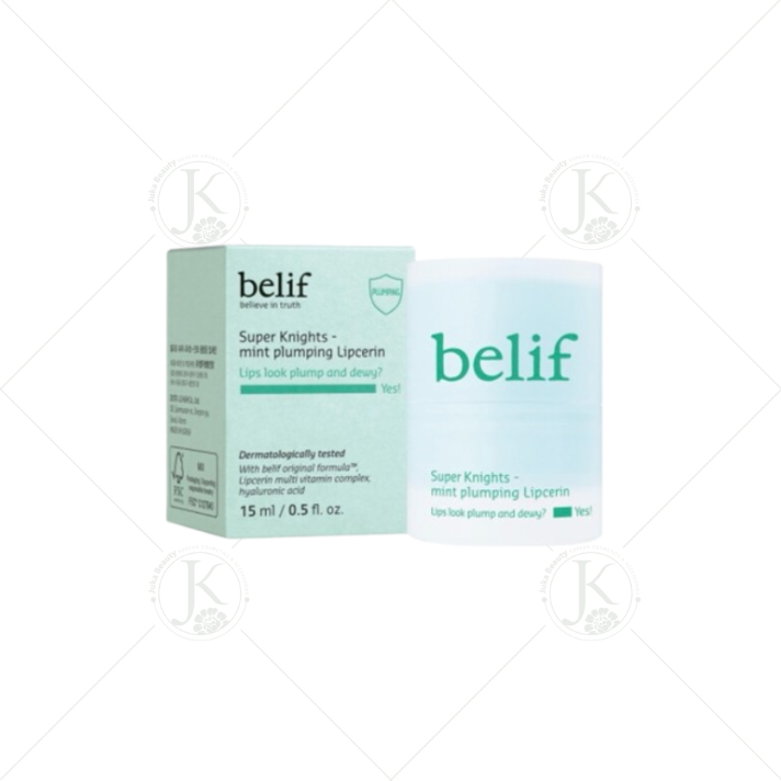 Dưỡng Môi Belif Super Knights MINT PLUMPING Lipcerin 15ml