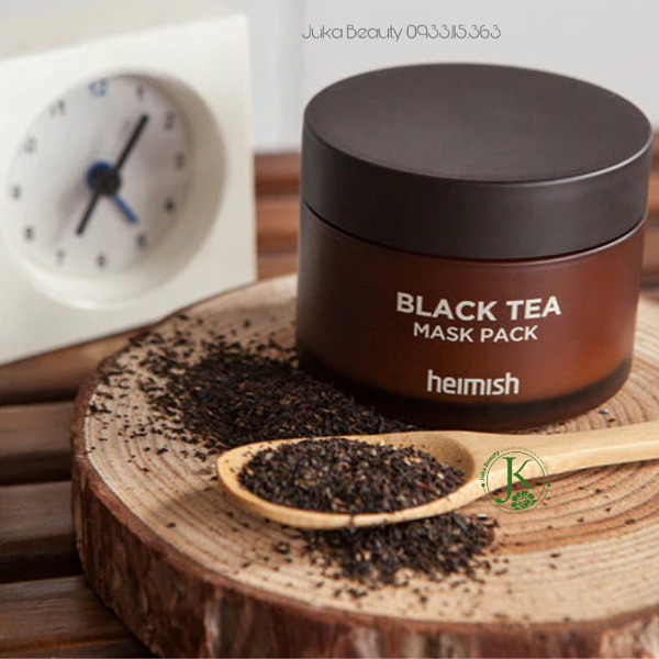  (HSD T9/2026) Mặt nạ trà đen dạng rửa Heimish Black Tea Mask Pack 110ml 