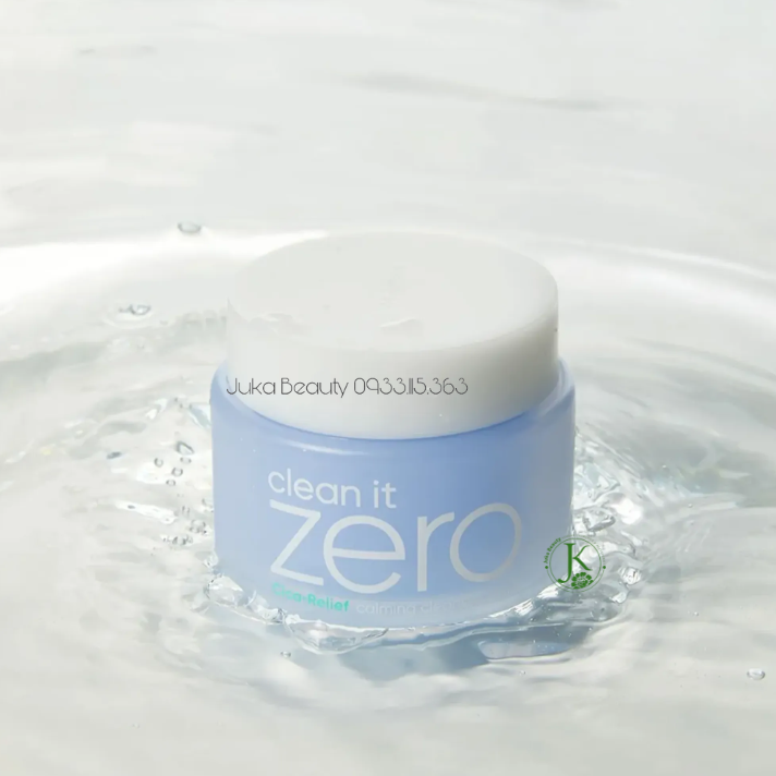  (XANH DƯƠNG) Sáp Tẩy Trang Banila Co Clean It Zero CICA RLIEF CALMING Cleansing Balm 100ml 