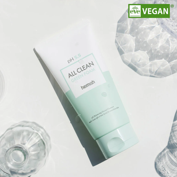  Sữa Rửa Mặt Dịu Nhẹ Heimish All Clean Green Foam 150g 