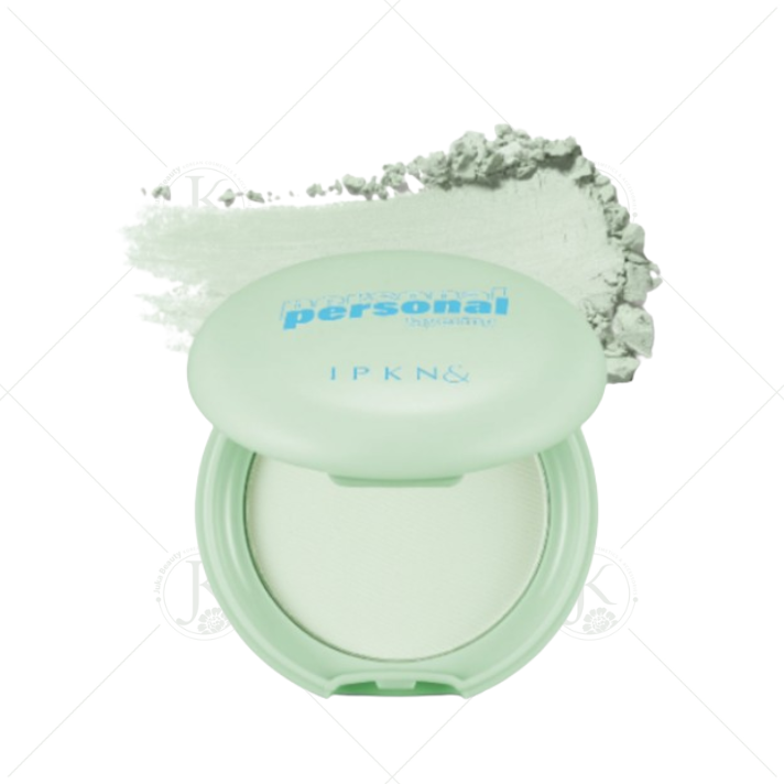 (XANH LÁ) Phấn Phủ Nén, Kiềm Dầu IPKN Personal Tone Correcting Blur Pact 5.5g