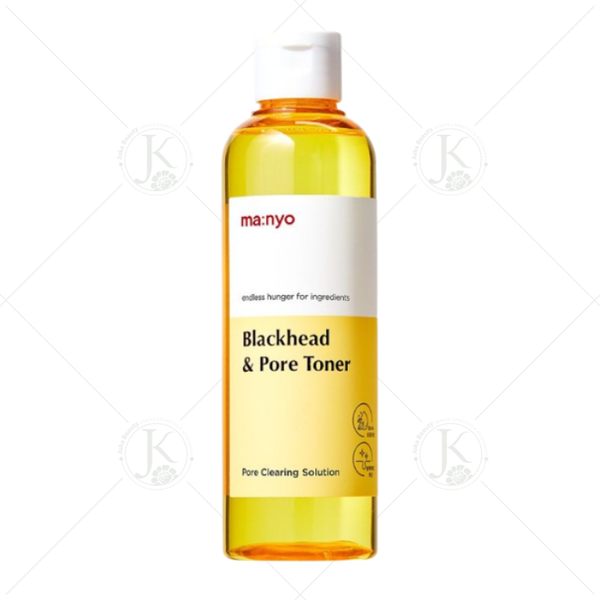  Nước Cân Bằng Dưỡng ẩm, Sáng Da Manyo Blackhead & Pore Toner 210ml (VÀNG) 