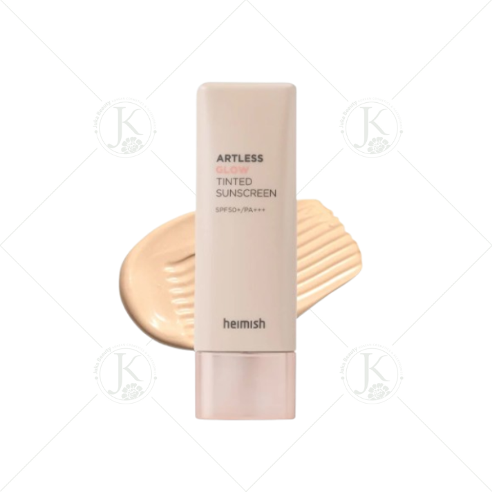  Kem Chống Nắng Heimish Artless Glow Tinted Sunscreen Shine Beige SPF50+ PA++++ 40ml 