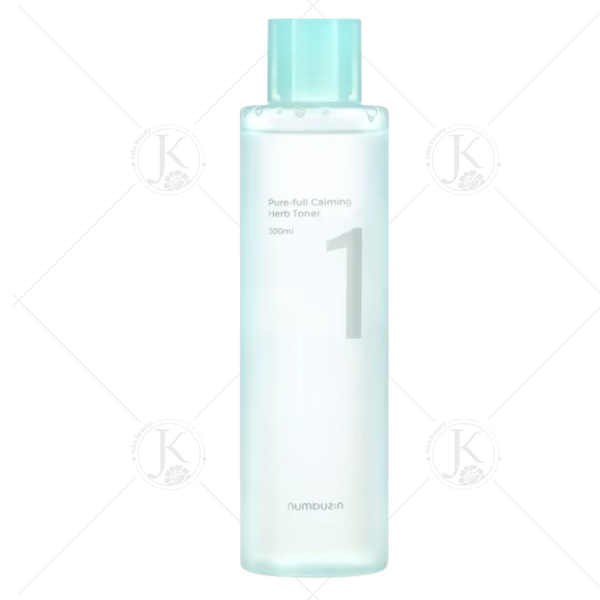  Nước Hoa Hồng Làm Dịu Da Numbuzin No.1 Pure Full Calming Herb Toner 300ml 