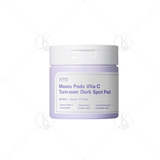  Miếng Bông Dưỡng Sáng Da Sungboon Editor Meoru Podo Vita C Turn Over Dark Spot Pad 140ml (60 Miếng) 