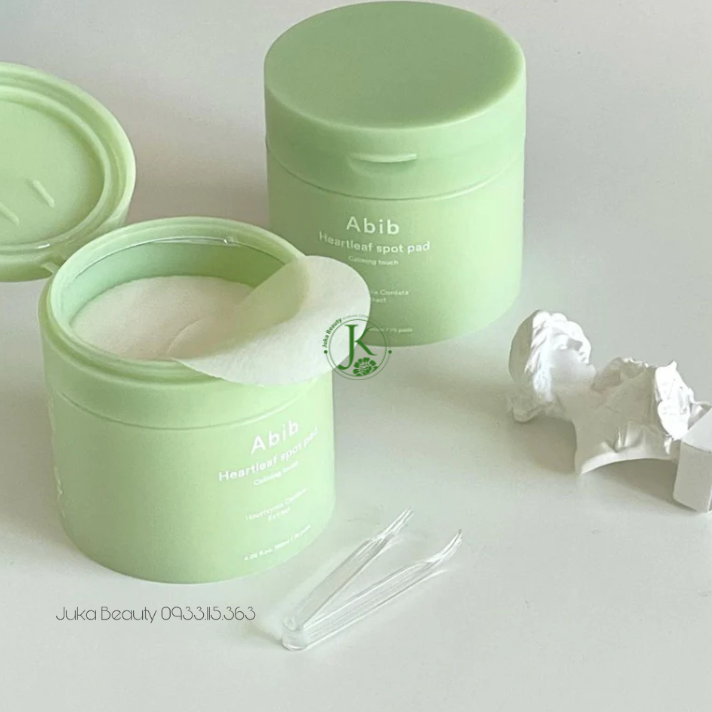  Toner pad diếp cá, dịu da Abib Heartleaf Spot Pad Calming Touch (80 miếng) 