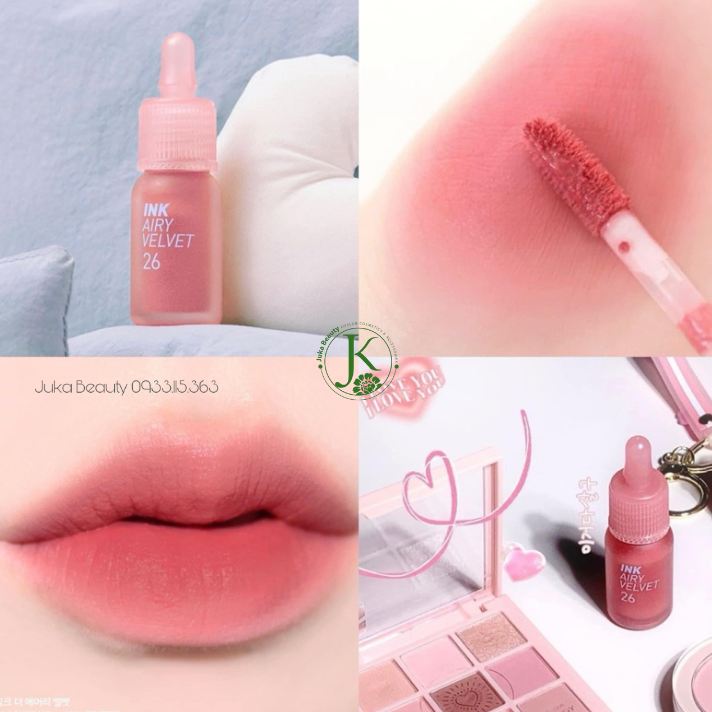  (Mẫu mới) Son Kem Lì Peripera Ink Airy Velvet 4g 