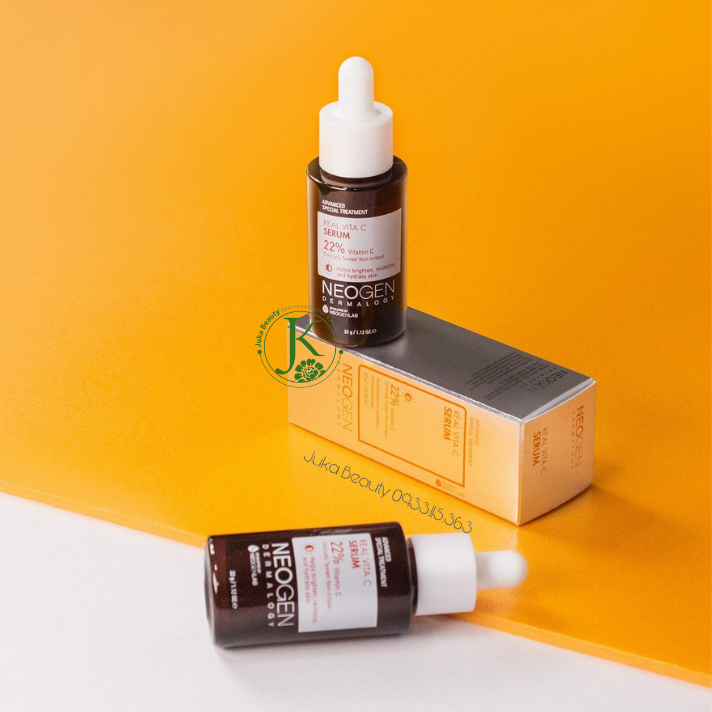  Siêu Tinh Chất Dưỡng Trắng, Mờ Thâm Neogen Dermalogy Real Vitamin C Serum 32g 