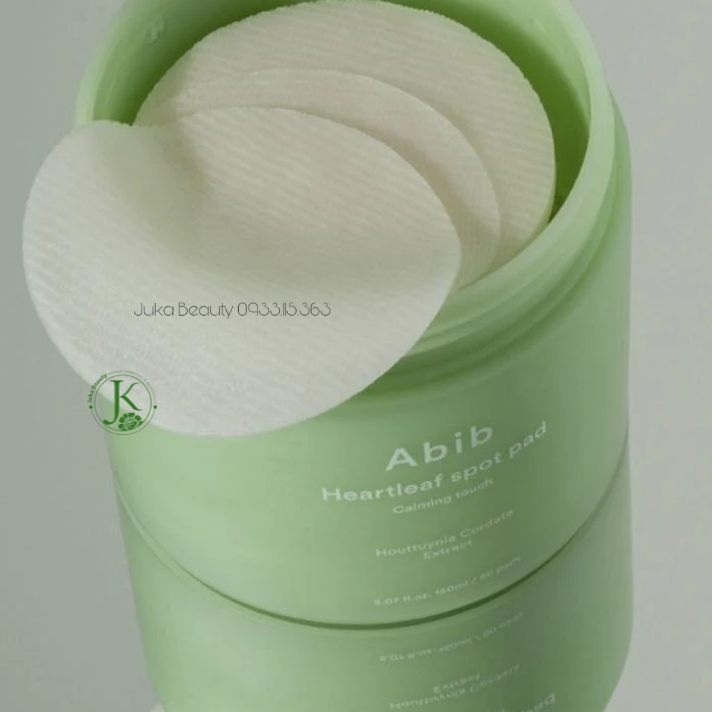  Toner pad diếp cá, dịu da Abib Heartleaf Spot Pad Calming Touch (80 miếng) 
