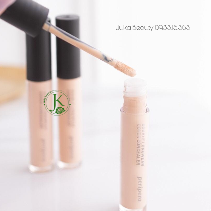  Kem Che Khuyết Điểm Peripera Double Longwear Cover Concealer 5.5g 