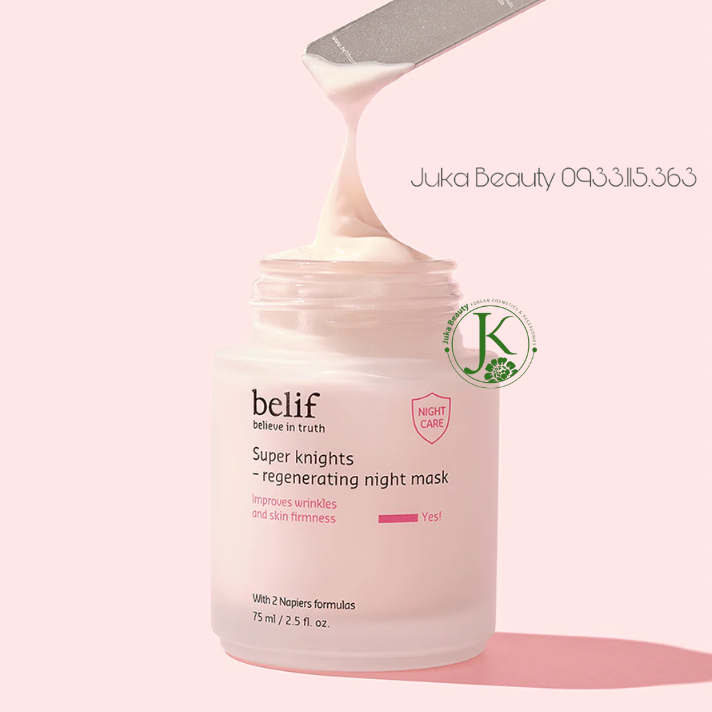  Mặt Nạ Ngủ Tái Tạo Da Belif Super Knights REGENERATING NIGHT Mask 75ml 