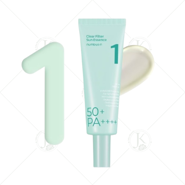  Kem Chống Nắng Numbuzin No.1 Clear Filter Sun Essence SPF50+ PA++++ 50ml 